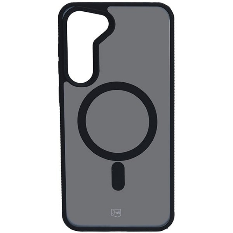 Custodia 3MK Smoke MagCase con MagSafe per Samsung Galaxy S24, semitrasparente