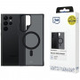 3MK Smoke MagCase con MagSafe per Samsung Galaxy S22 Ultra 5G, semitrasparente