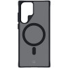 3MK Smoke MagCase con MagSafe per Samsung Galaxy S22 Ultra 5G, semitrasparente