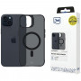 3MK Smoke MagCase con MagSafe per Apple iPhone 15 Plus, semitrasparente (156048-0)