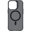 Custodia 3MK Smoke MagCase con MagSafe per Apple iPhone 15 Pro, semitrasparente