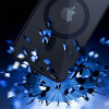 3MK Satin Armor MagCase con MagSafe per Apple iPhone 12 Pro Max, trasparente con cornice nera