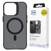 Custodia 3MK Smoke MagCase con MagSafe per Apple iPhone 14 Pro, semitrasparente