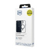 3MK Satin Armor MagCase con MagSafe per Apple iPhone 14 Plus, trasparente con cornice nera (156076-0)
