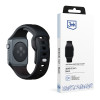 Cinturino in silicone 3mk per Apple Watch 38/40/41 mm, nero