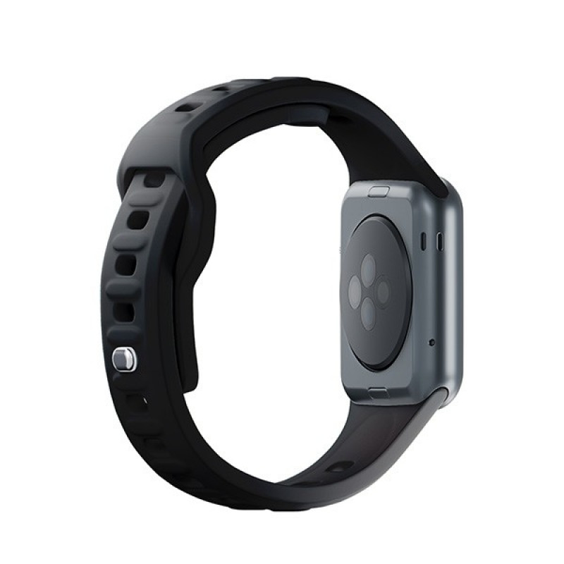 Cinturino in silicone 3mk per Apple Watch 38/40/41 mm, nero