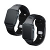 Cinturino in silicone 3mk per Apple Watch 38/40/41 mm, nero