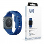 Cinturino in silicone 3mk per Apple Watch 38/40/41 mm, blu