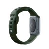 Cinturino in silicone 3mk per Apple Watch 38/40/41 mm, verde scuro