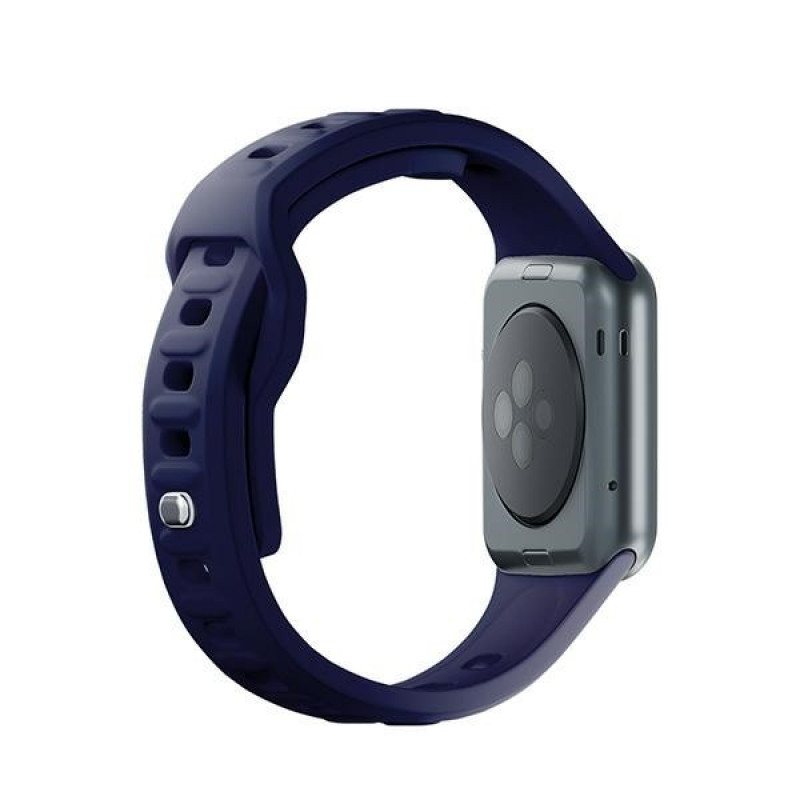 Cinturino in silicone 3mk per Apple Watch 38/40/41 mm, blu oceano