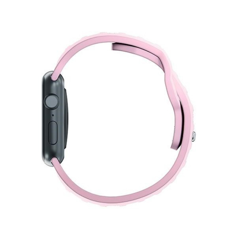 Cinturino in silicone 3mk per Apple Watch 38/40/41 mm, rosa cipria
