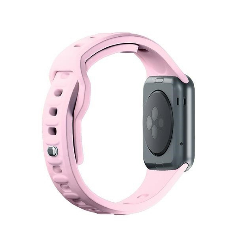 Cinturino in silicone 3mk per Apple Watch 38/40/41 mm, rosa cipria