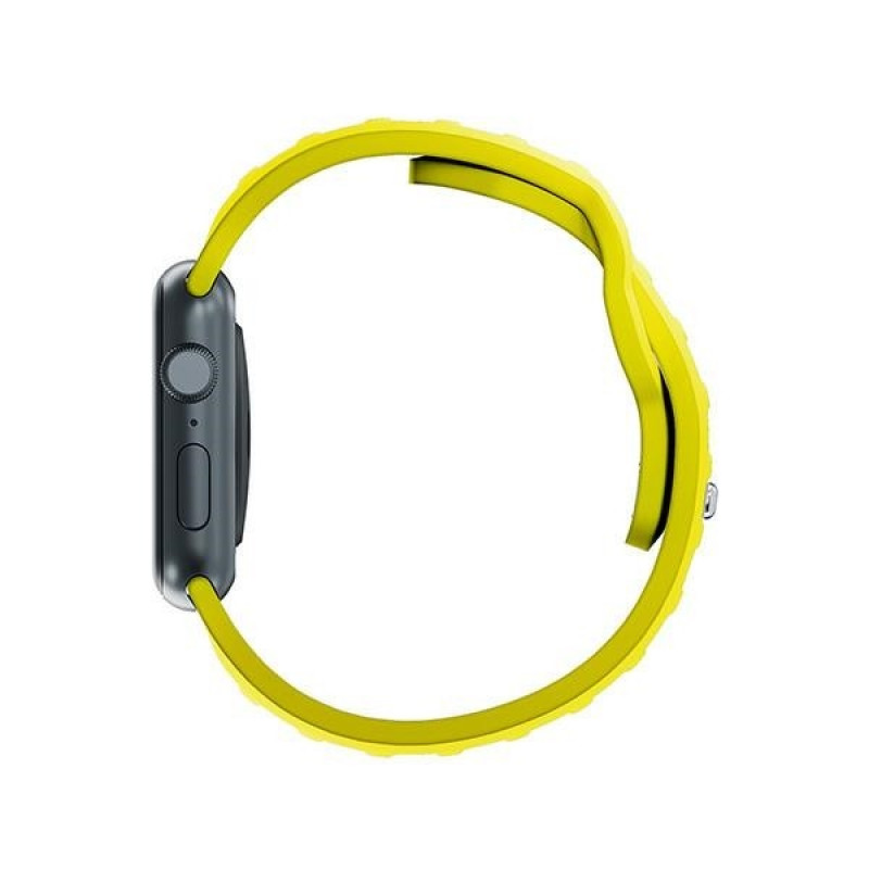 Cinturino in silicone 3mk per Apple Watch 38/40/41 mm, giallo