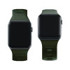 Cinturino in silicone 3mk per Apple Watch 42/44/45/49 mm, verde scuro