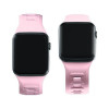 Cinturino in silicone 3mk per Apple Watch 42/44/45/49 mm, rosa cipria