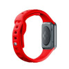 Cinturino in silicone 3mk per Apple Watch 42/44/45/49 mm, rosso