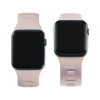 Cinturino in silicone 3mk per Apple Watch 42/44/45/49 mm, rosa-beige / latte