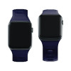 Cinturino in silicone 3mk per Apple Watch 42/44/45/49 mm, blu oceano
