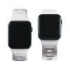 Cinturino in silicone 3MK per Apple Watch 4/5/6/7/8/9/SE/Ultra, 42/44/45/49 mm, bianco