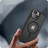 Custodia Tech-Protect MagMat 2 MagSafe per Apple iPhone 15, nero opaco