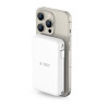 Tech-Protect PB31 LifeMag power bank MagSafe 10000 mAh, 15 W, bianca