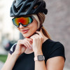 Cinturino in silicone Tech-Protect per Apple Watch 4/5/6/7/8/9/SE/Ultra 1/2 (42/44/45/49 mm), noce