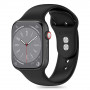 Cinturino in silicone Tech-Protect per Apple Watch 4/5/6/7/8/9/SE/10 (38/40/41/42 mm), nero