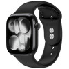 Cinturino in silicone Tech-Protect per Apple Watch 4/5/6/7/8/9/SE/10 (38/40/41/42 mm), nero