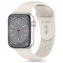 Cinturino in silicone Tech-Protect per Apple Watch 4/5/6/7/8/9/SE/10 (38/40/41/42 mm), Starlight