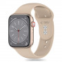 Cinturino in silicone Tech-Protect per Apple Watch 4/5/6/7/8/9/SE/10 (38/40/41/42 mm), noce