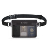 Tech-Protect UWP10 Custodia universale impermeabile, nero/trasparente