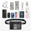 Tech-Protect UWP10 Custodia universale impermeabile, nero/trasparente