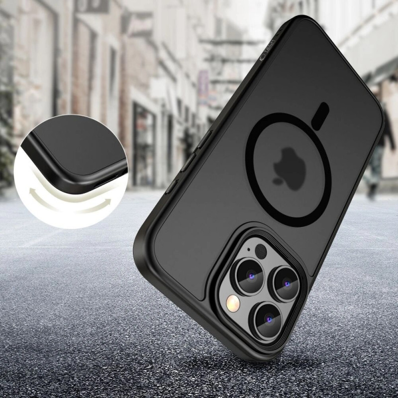 Custodia Tech-Protect MagMat MagSafe per Apple iPhone 16 Pro, nero opaco