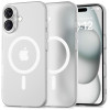 Custodia Tech-Protect MagSlim MagSafe per Apple iPhone 16, opaco/bianco