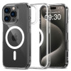 Custodia Tech-Protect Flexair Hybrid MagSafe per Apple iPhone 16 Pro, trasparente