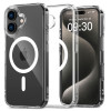 Custodia Tech-Protect Flexair Hybrid MagSafe per Apple iPhone 16 Plus, trasparente