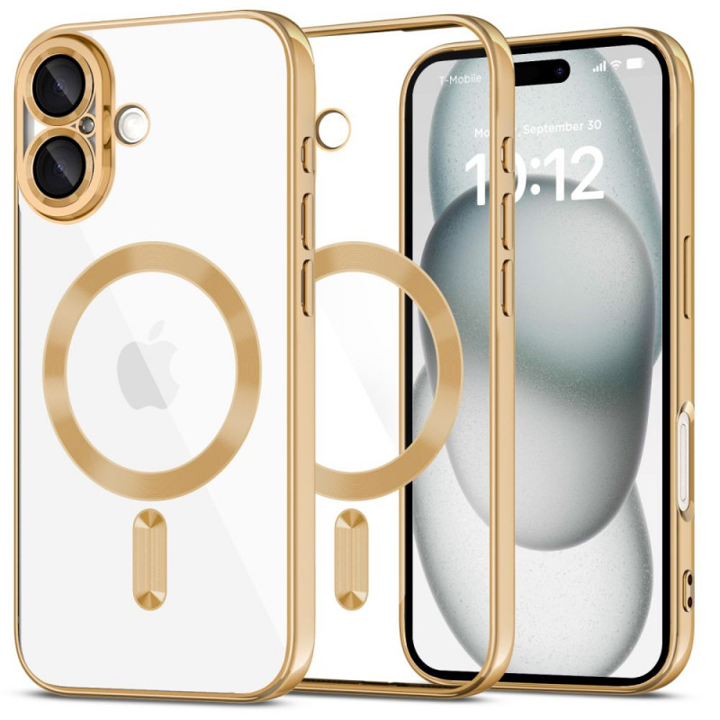 Custodia MagSafe Tech-Protect MagFlex per Apple iPhone 16, oro brillante