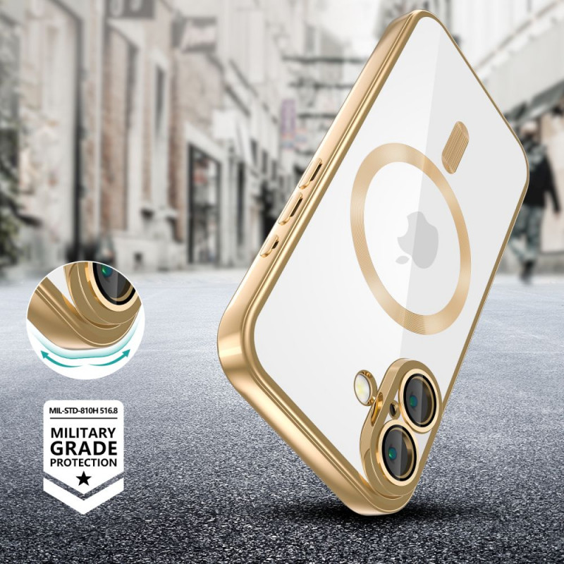 Custodia MagSafe Tech-Protect MagFlex per Apple iPhone 16, oro brillante
