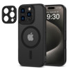Custodia MagSafe Tech-Protect MagCam per Apple iPhone 16 Pro, nero opaco