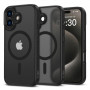 Custodia MagSafe Tech-Protect MagCam per Apple iPhone 16, nero opaco