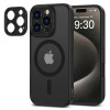 Custodia MagSafe Tech-Protect MagCam per Apple iPhone 16 Pro Max, nero opaco