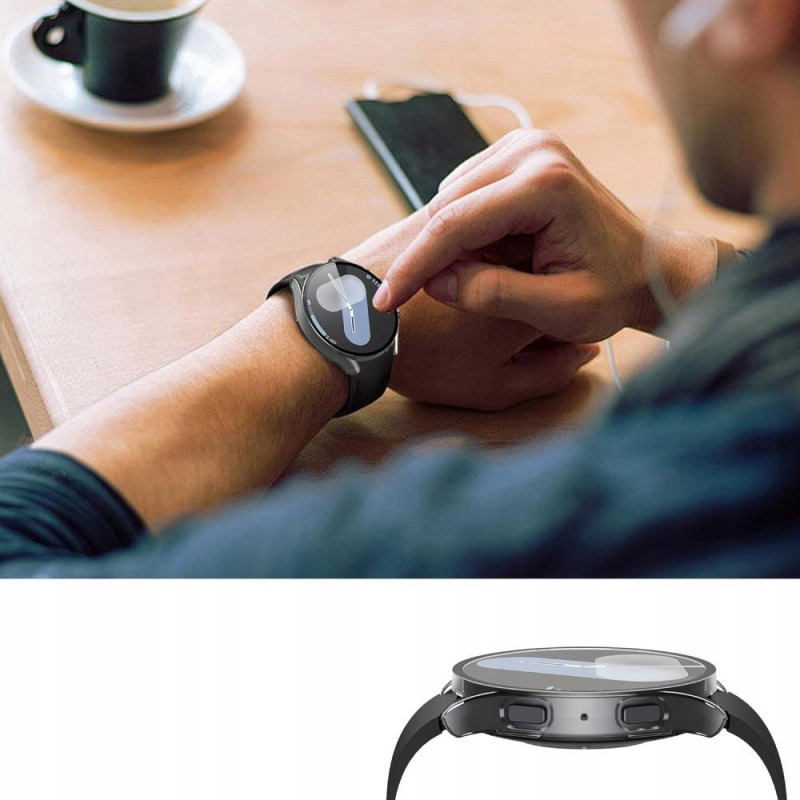 Custodia Tech-Protect Defense360 per Samsung Galaxy Watch 7, 40 mm, trasparente