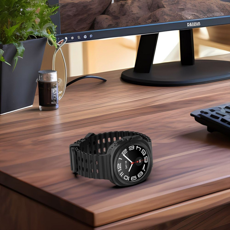 Cinturino Tech-Protect IconBand Pro per Samsung Galaxy Watch Ultra 1 / 2, 47 mm, nero
