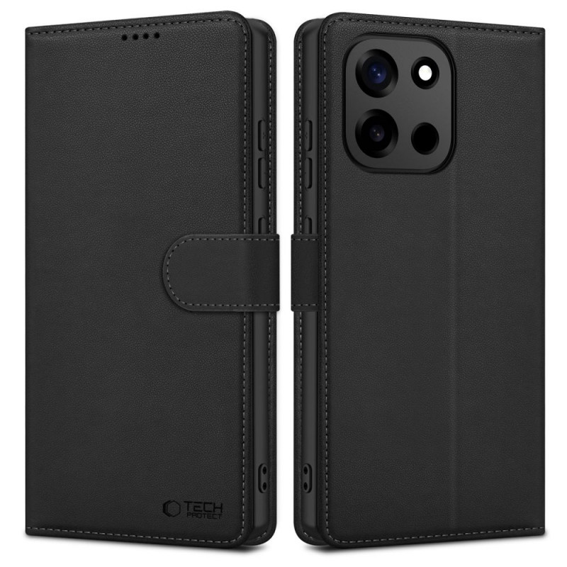 Custodia portafoglio Tech-Protect per OnePlus Nord 6, nera