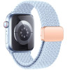 Cinturino Tech-Protect Nylonmag per Apple Watch 4/5/6/7/8/9/SE/10, 38/40/41/42 mm, azzurro
