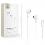 Cuffie con filo Tech-Protect Ultraboost Core G4 USB-C, bianche