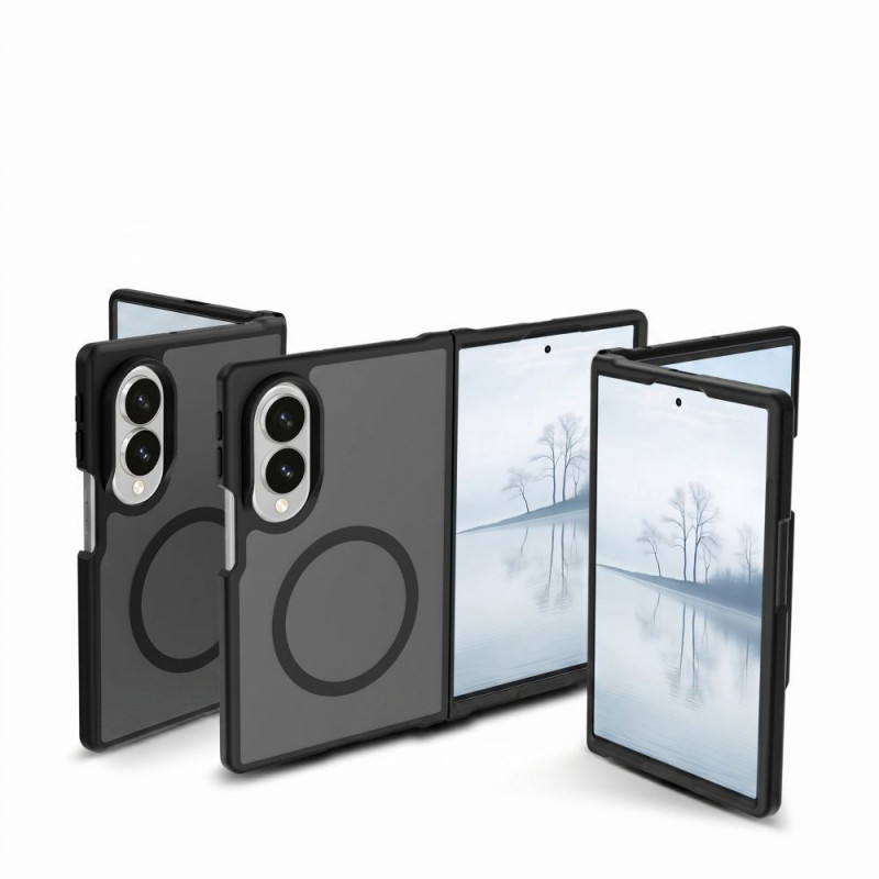 Custodia MagSafe Magmat Tech-Protect per Samsung Galaxy Z Fold 8, nero opaco