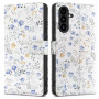 Custodia portafoglio Tech-Protect per Samsung Galaxy A17 / A18 / A26 4G / 5G, Spring Flowers