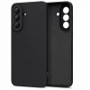 Custodia in silicone Tech-Protect Icon per Samsung Galaxy A17 / A18 4G / 5G, nera (THP4642)
