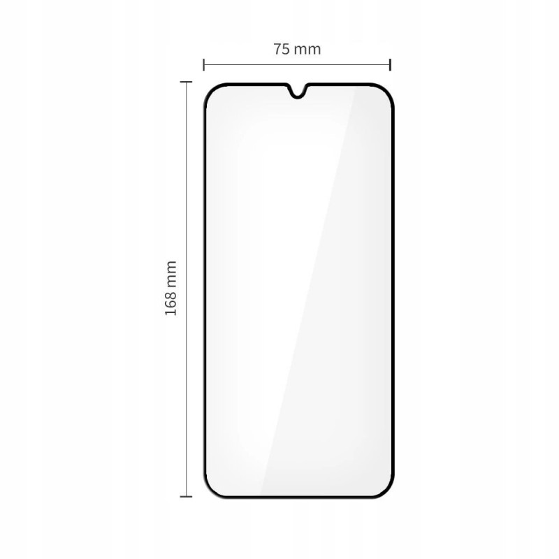 Tech-Protect Glass Fit+ Vetro temperato per Xiaomi Poco M7, nero (2 pz)